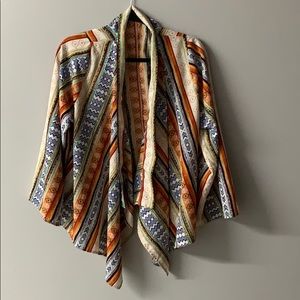S PRINTED LIGHTWEIGHT CARDIGAN